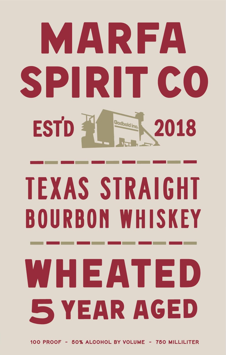 Marfa Spirit CO label