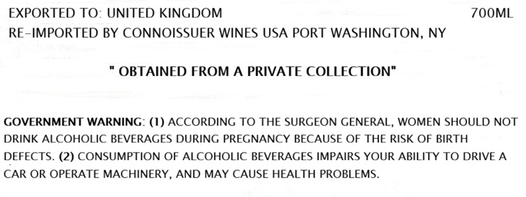 Weller Antique 107 label image 2