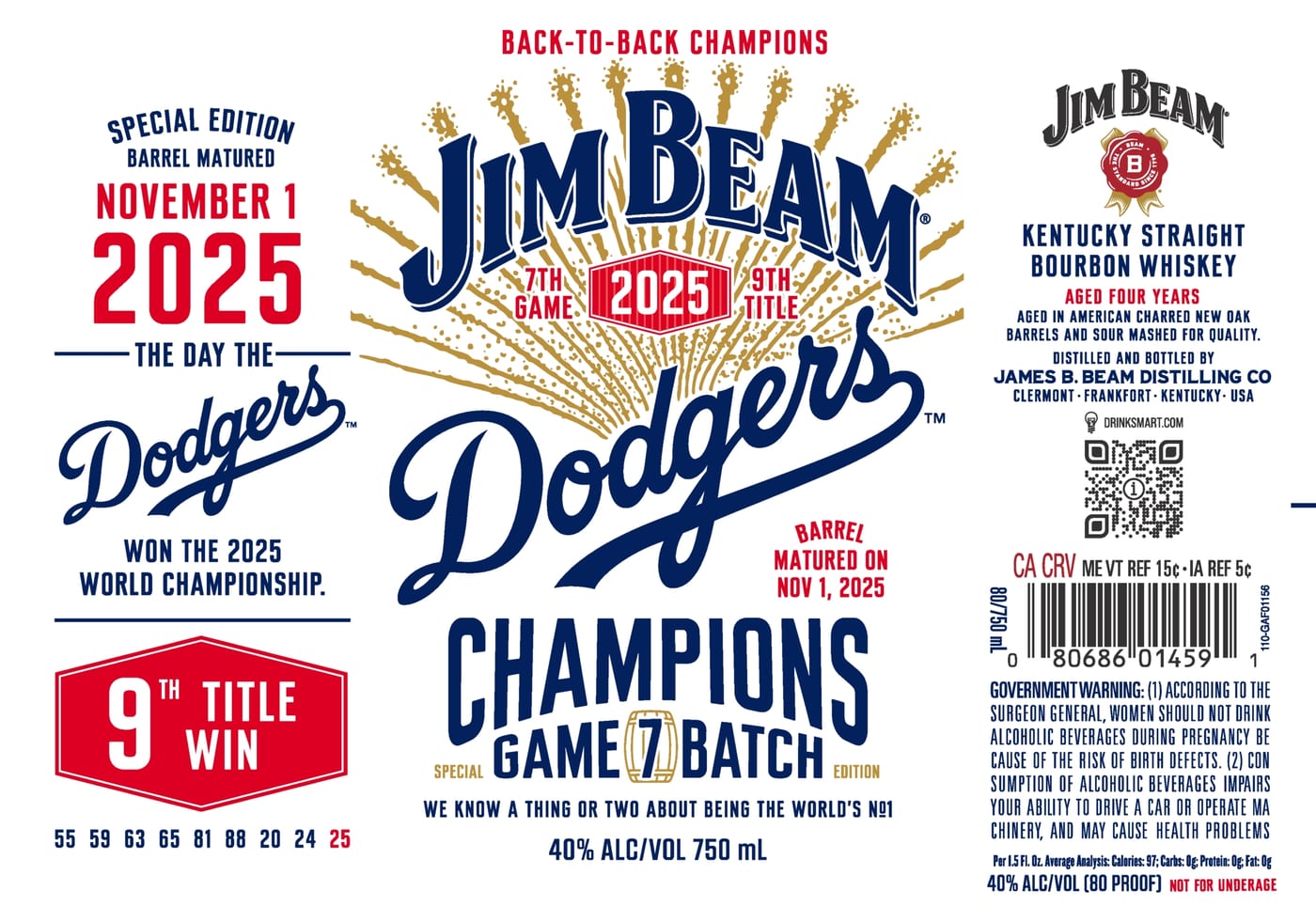 Jim Beam label