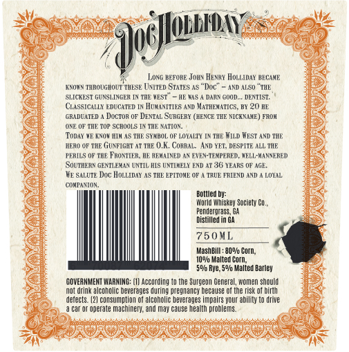 Doc Holliday label image 2