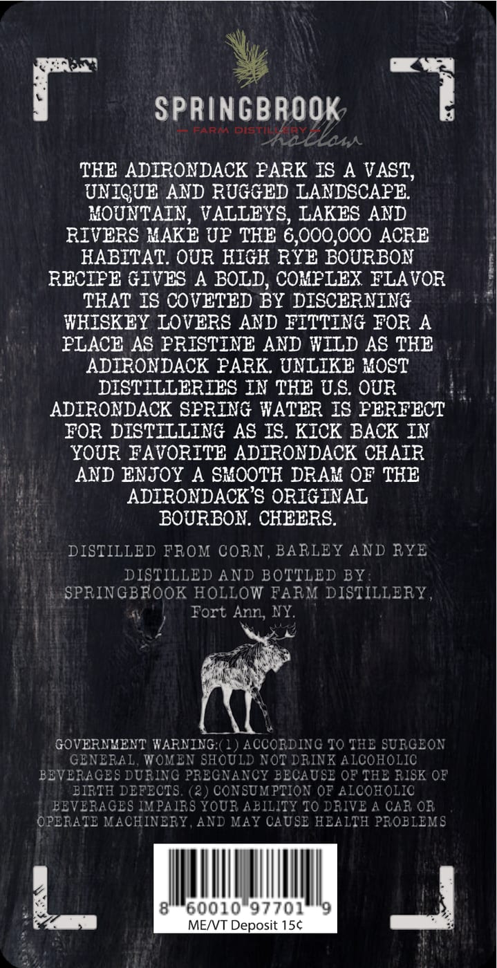 Springbrook 6YR BSHR6YR label image 2