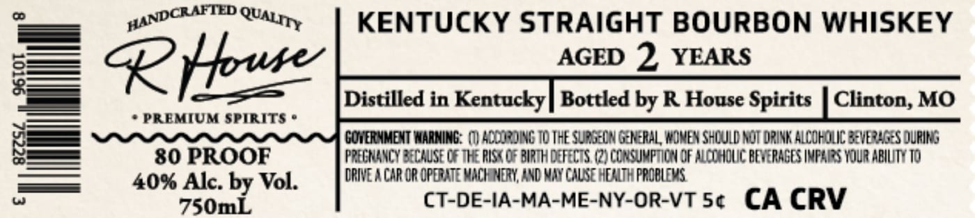 R House label image 2