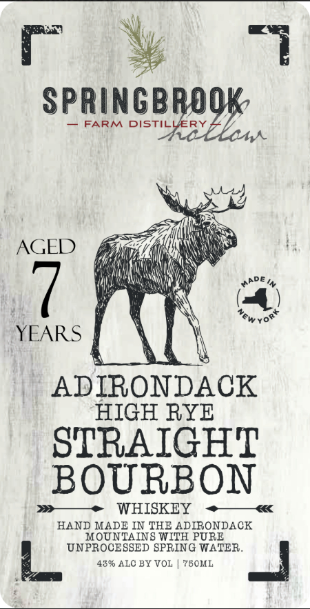 Springbrook High Rye 7YR label