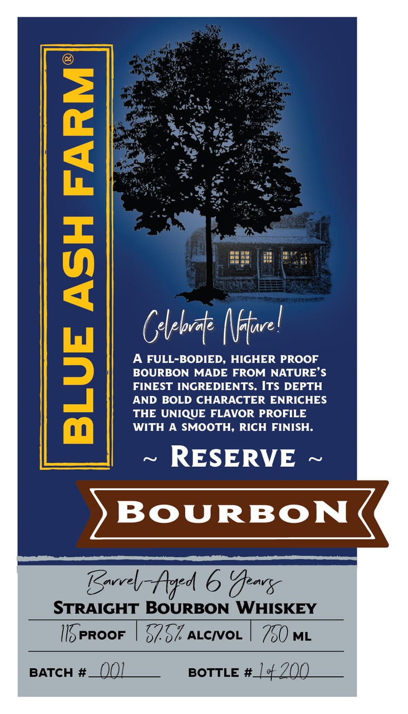Blue Ash Farms label