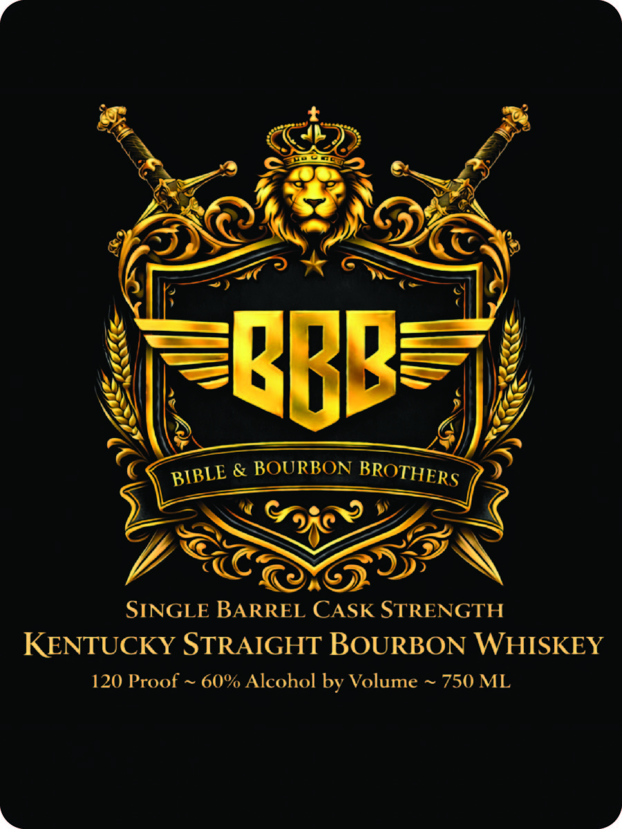 Bible & Bourbon Brothers label
