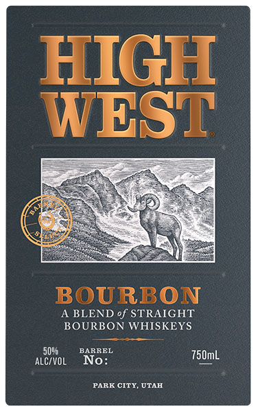High West label