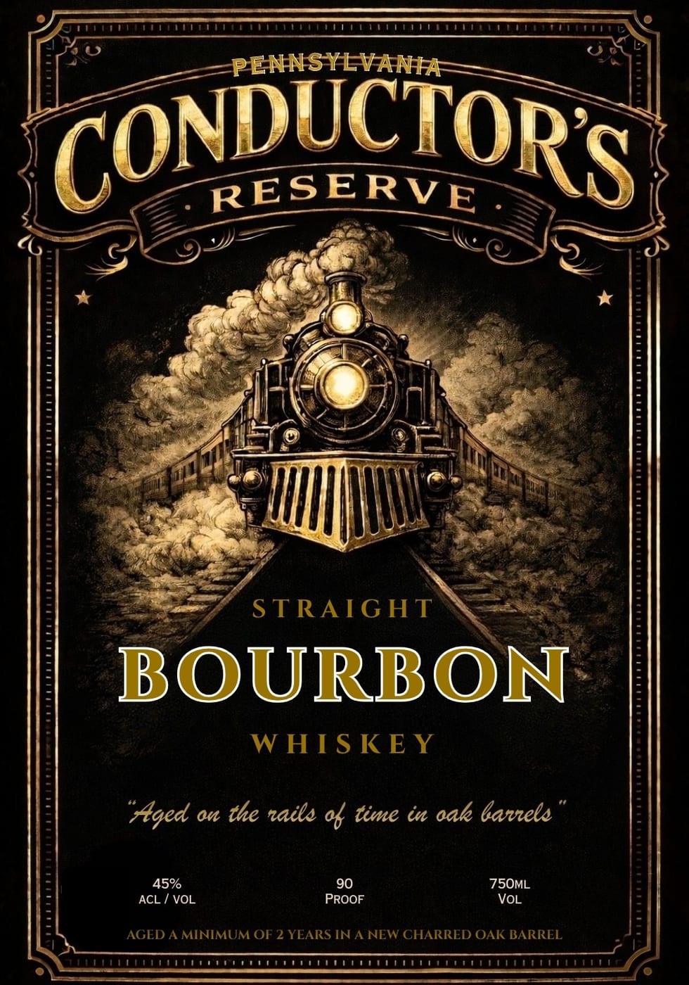 Pennsylvania Conductor's Reserve label
