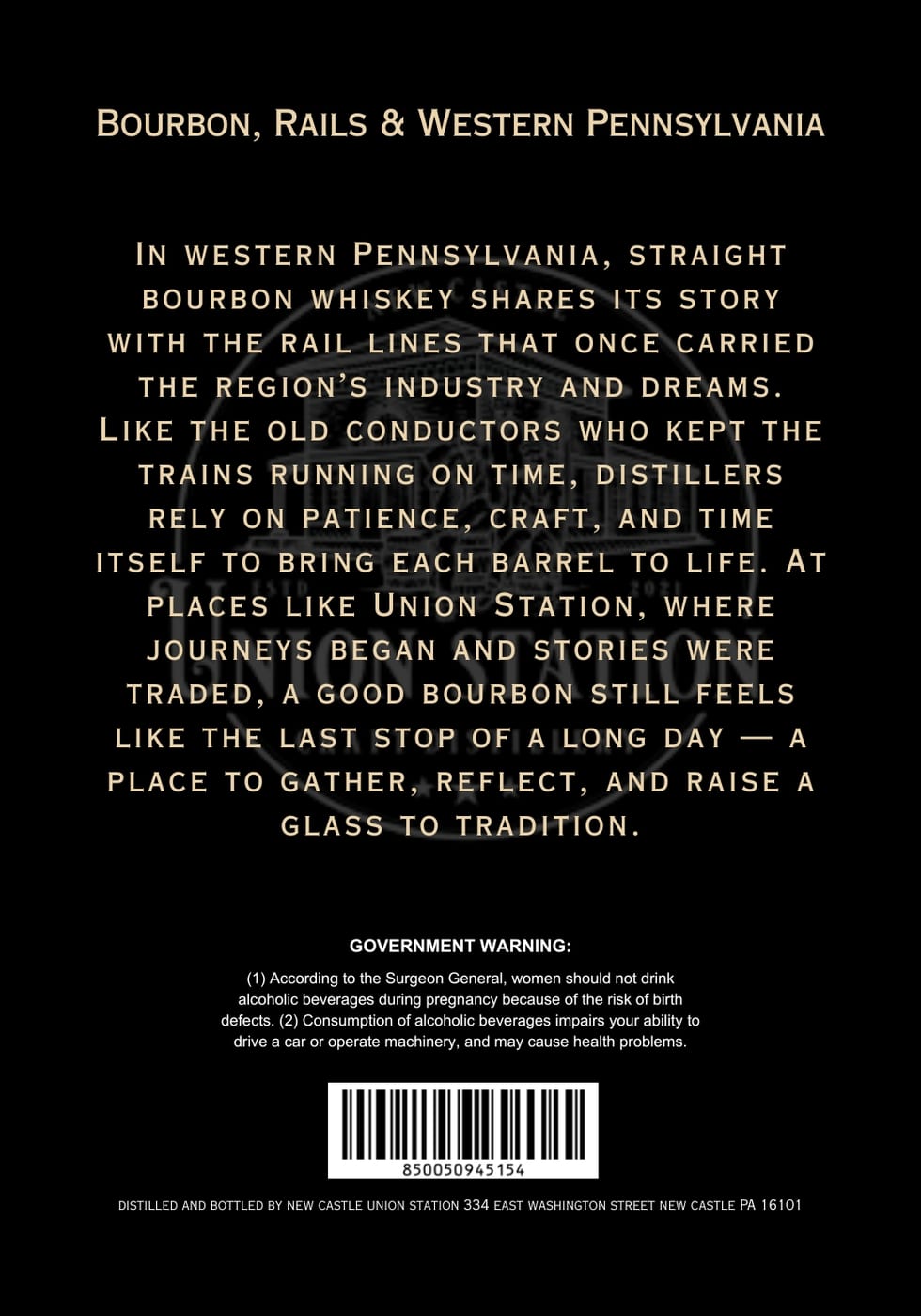Pennsylvania Conductor's Reserve label image 2