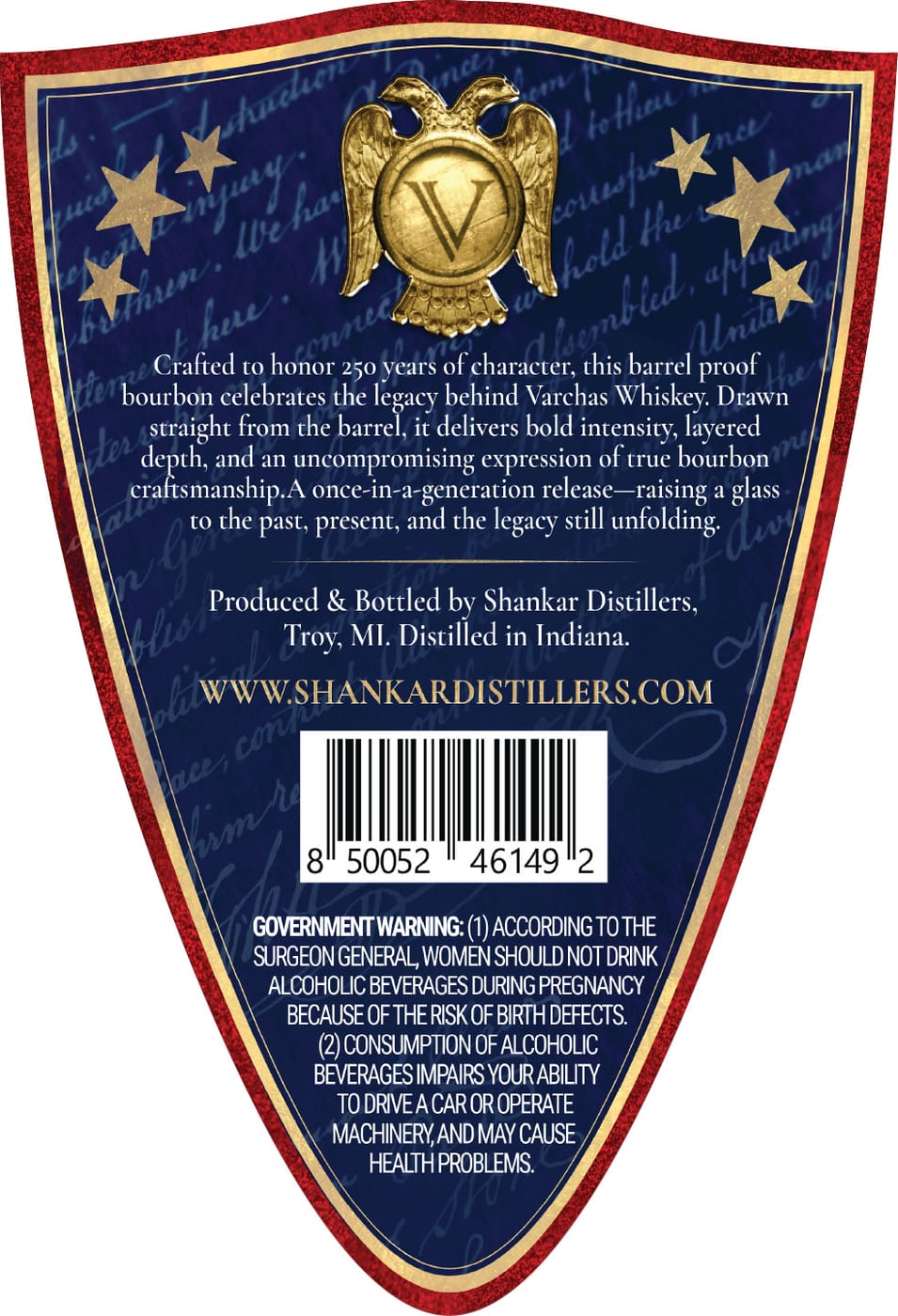 Varchas 250TH Anniversary label image 2