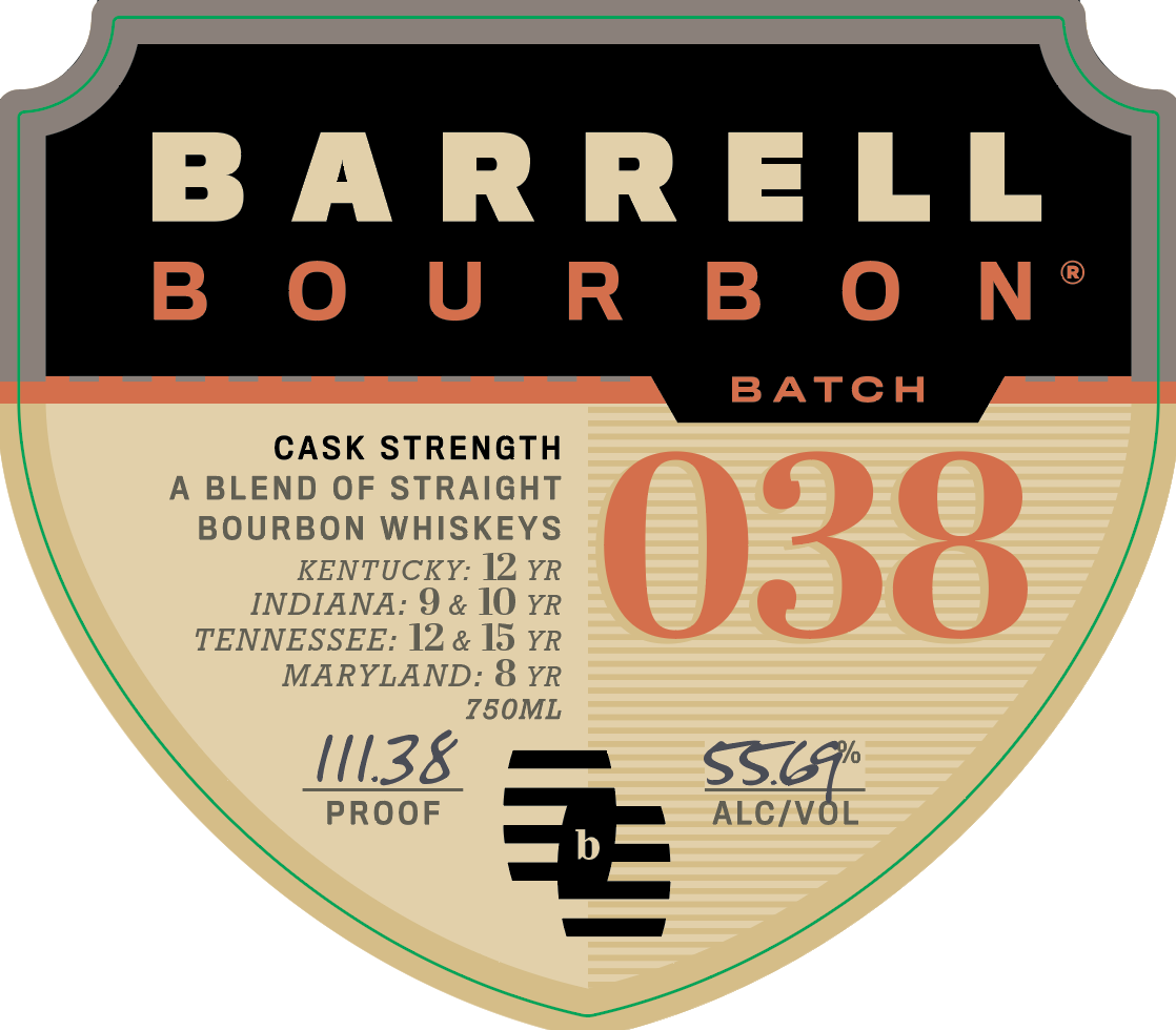 Barrell Bourbon label