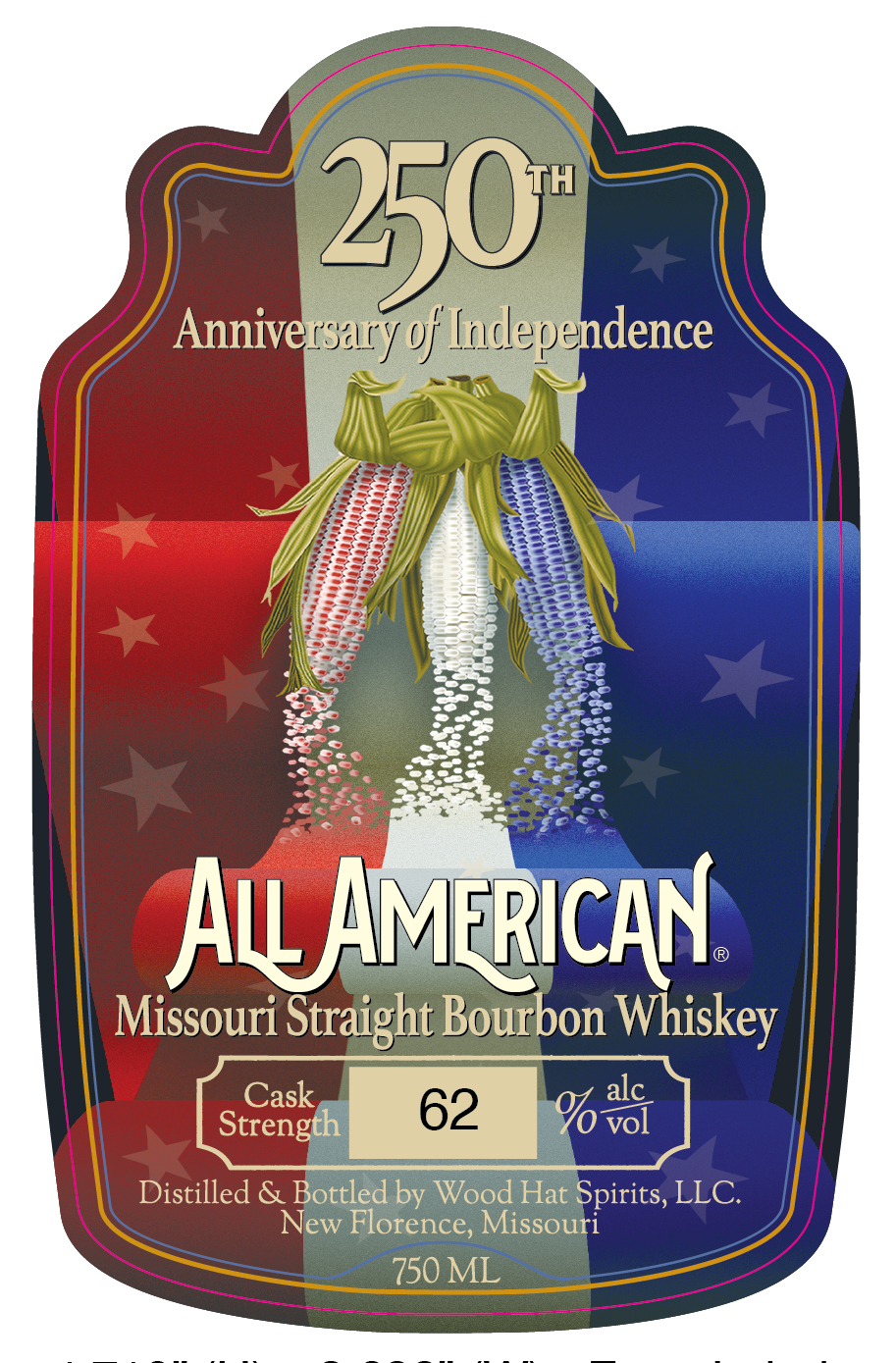 Wood Hat Spirits label
