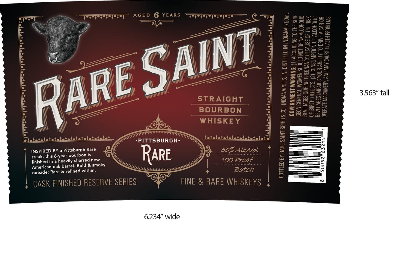 Rare Saint label