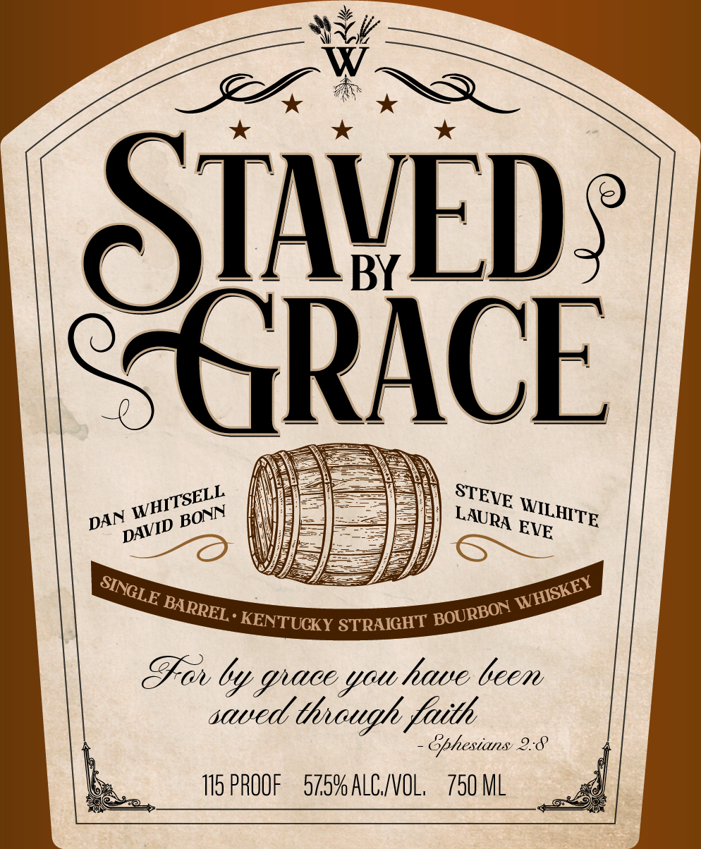 Staved By Grace label