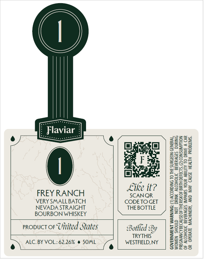 Flaviar label