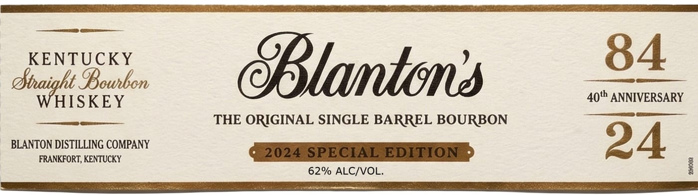 Blantons label
