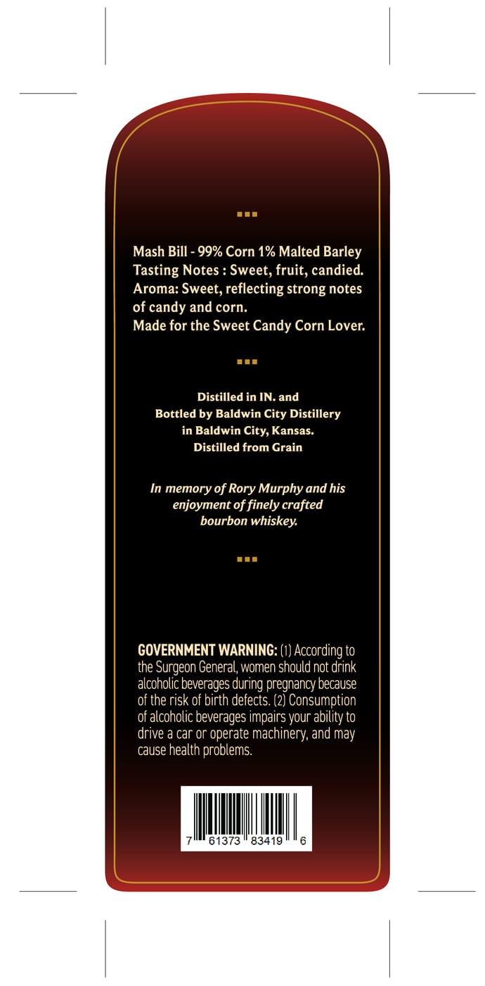 Baldwin City Distillery label image 2