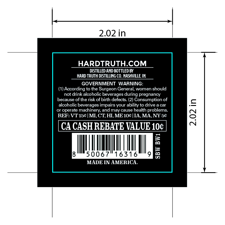 Hard Truth Distilling CO. label image 3