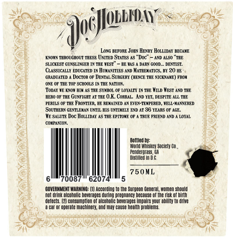 Doc Holliday label image 2
