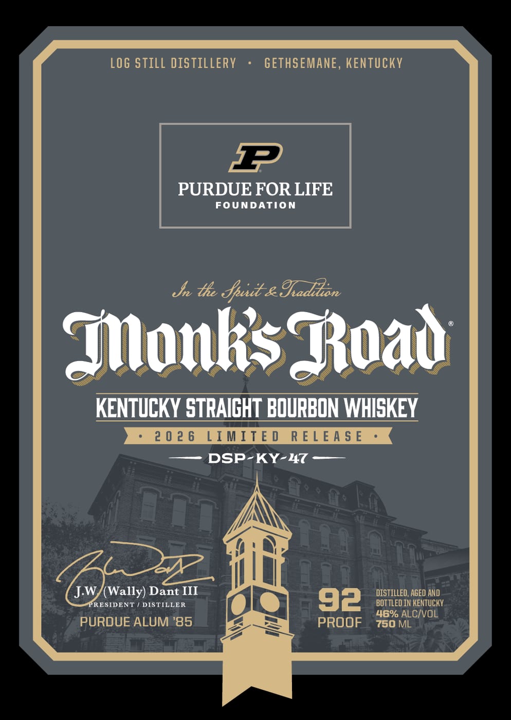 Monk's Road label
