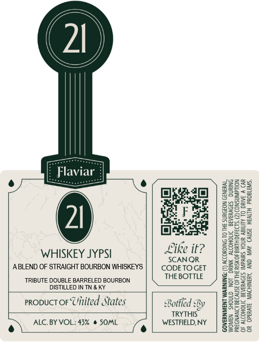 Flaviar label
