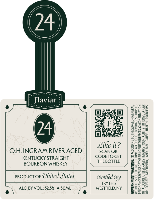 Flaviar label