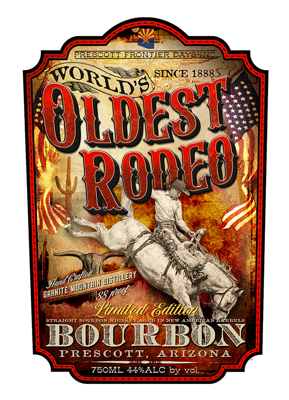 Granite Mountain Distillery label