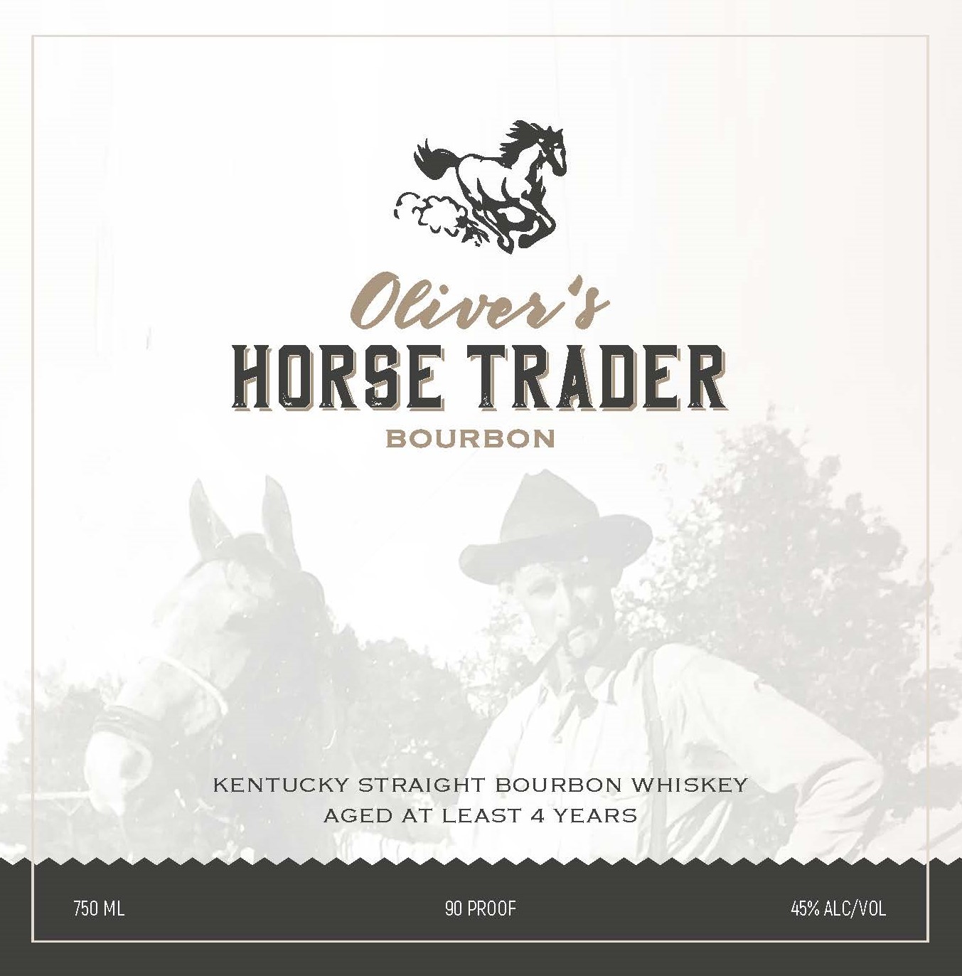 Oliver's Horse Trader label