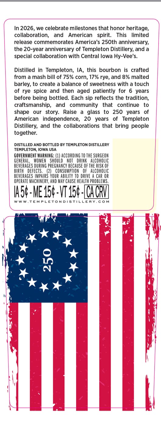 Templeton label image 2