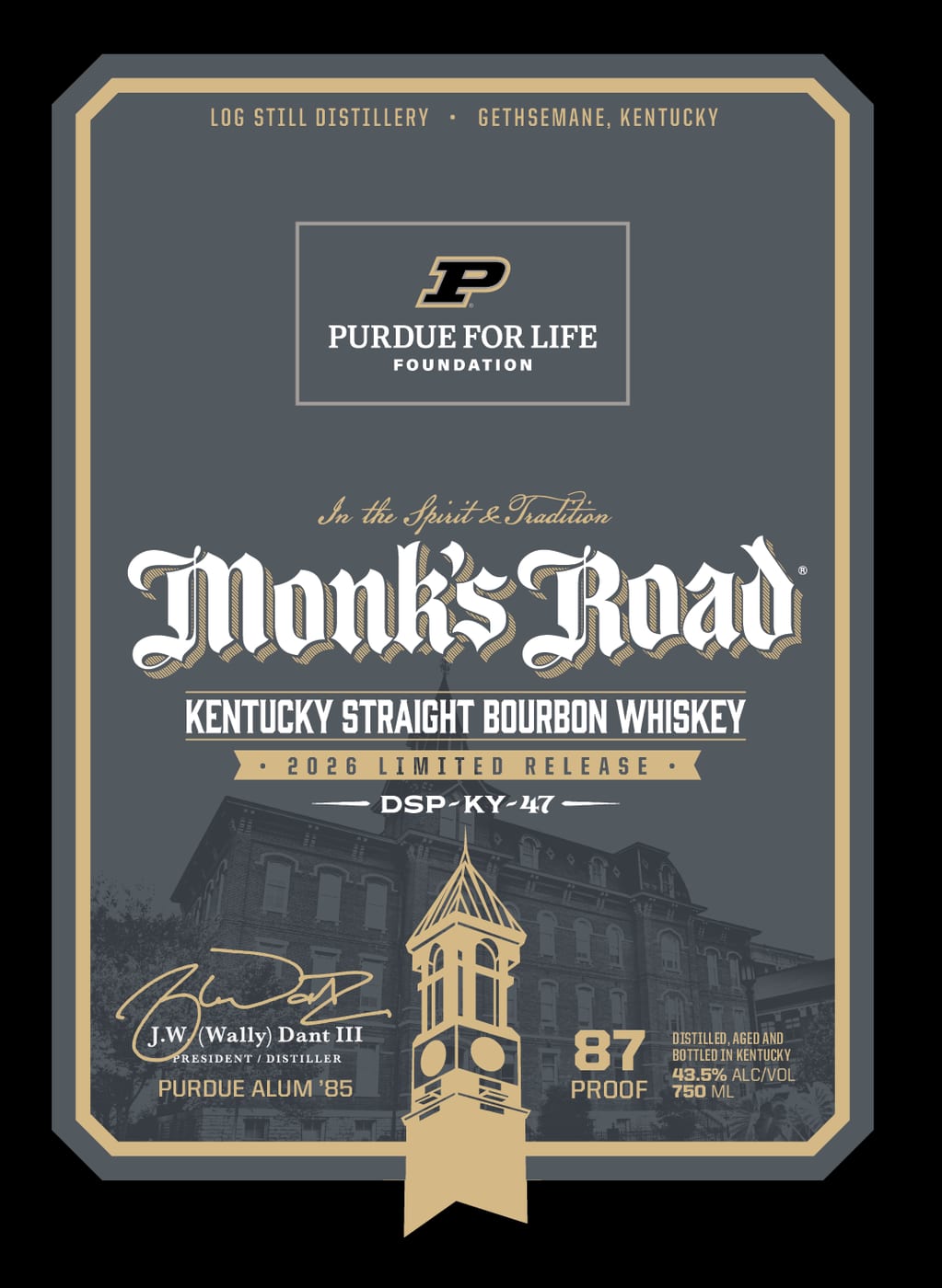 Monk's Road label