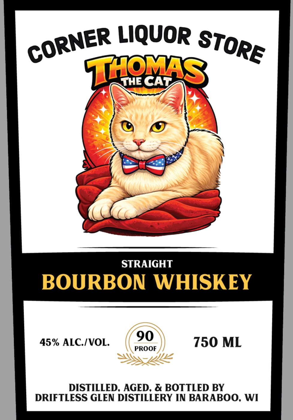 Corner Liquor Store label