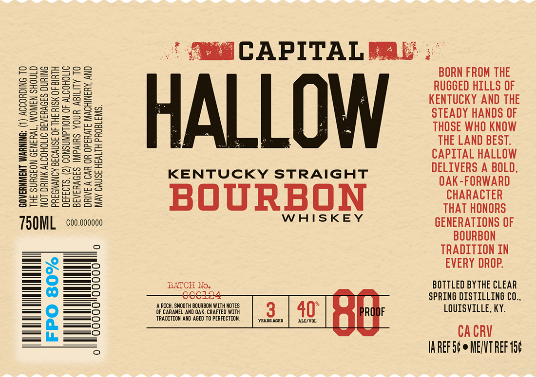 Capital Hallow label