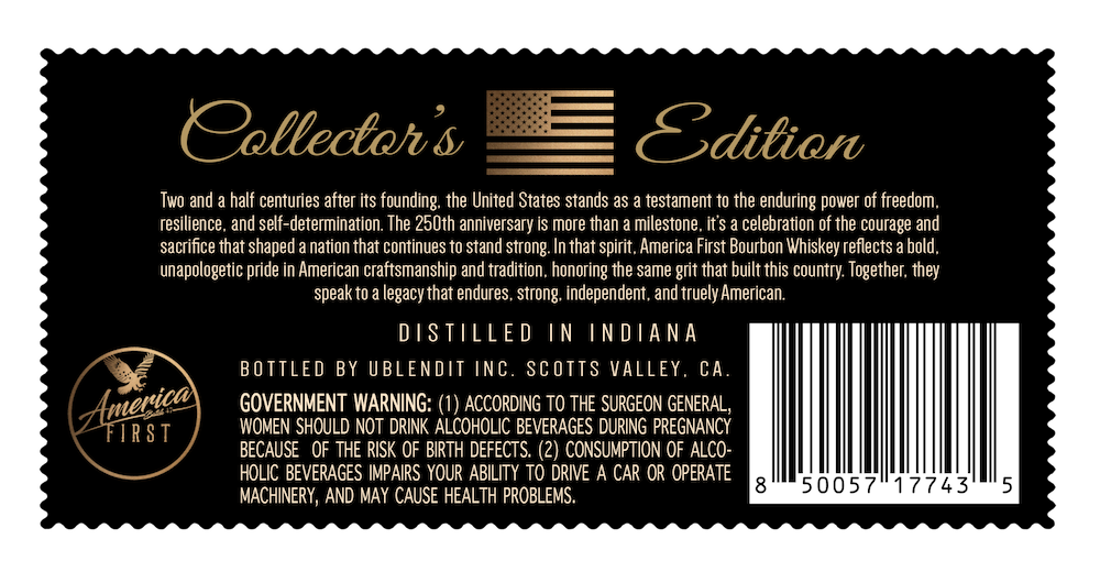 America First label image 2