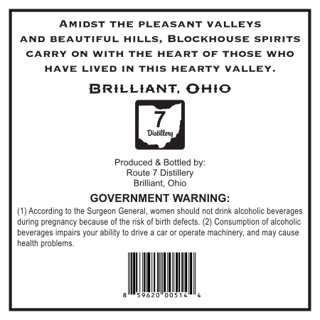 Block House Double Barrel label image 2