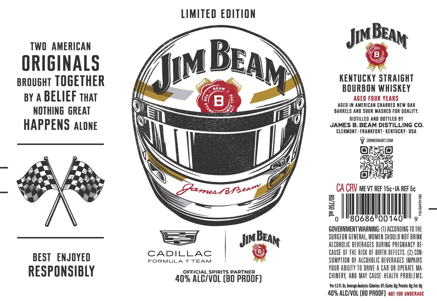 Jim Beam label