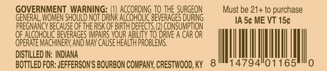 Jefferson's label image 4