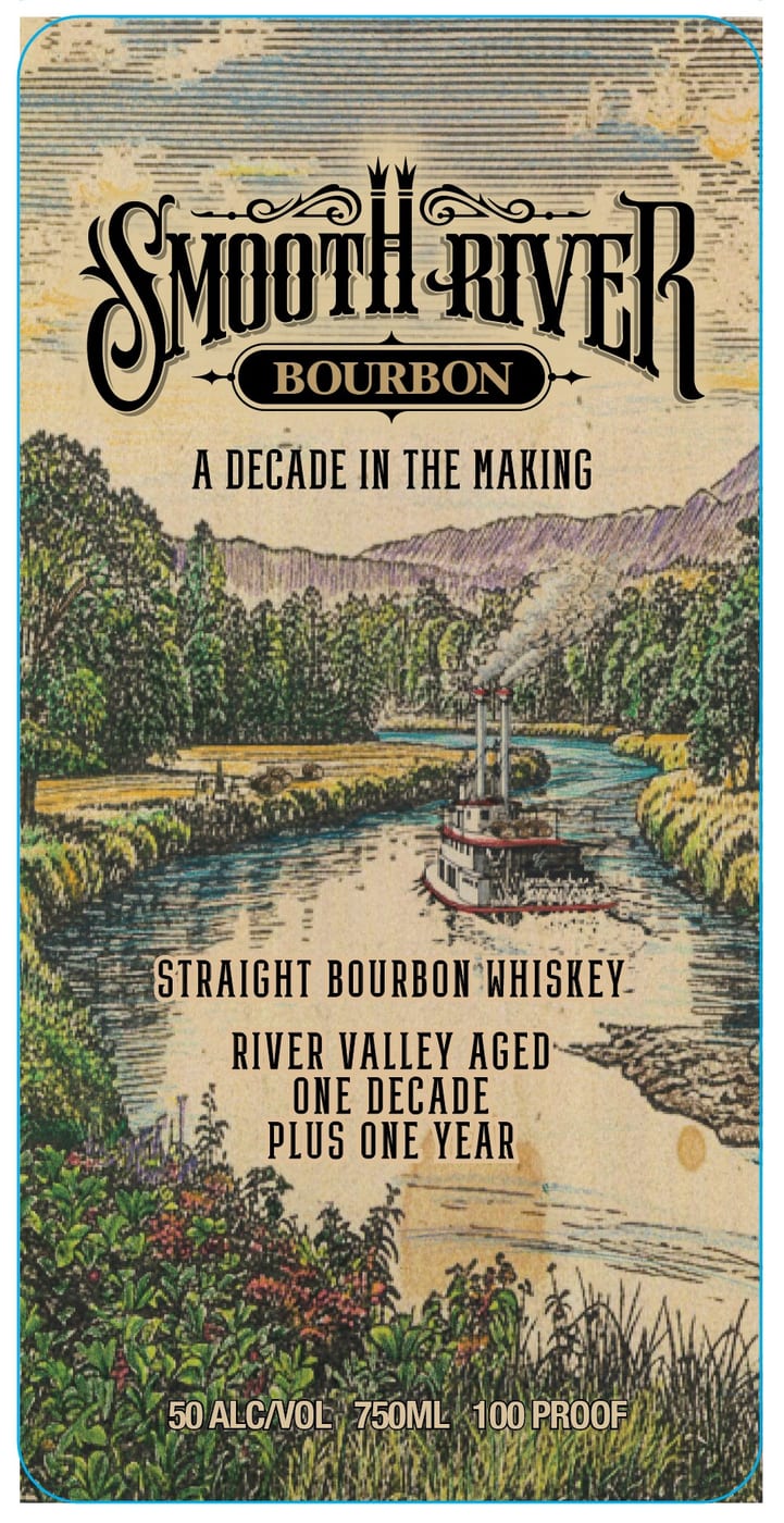 Smooth River label