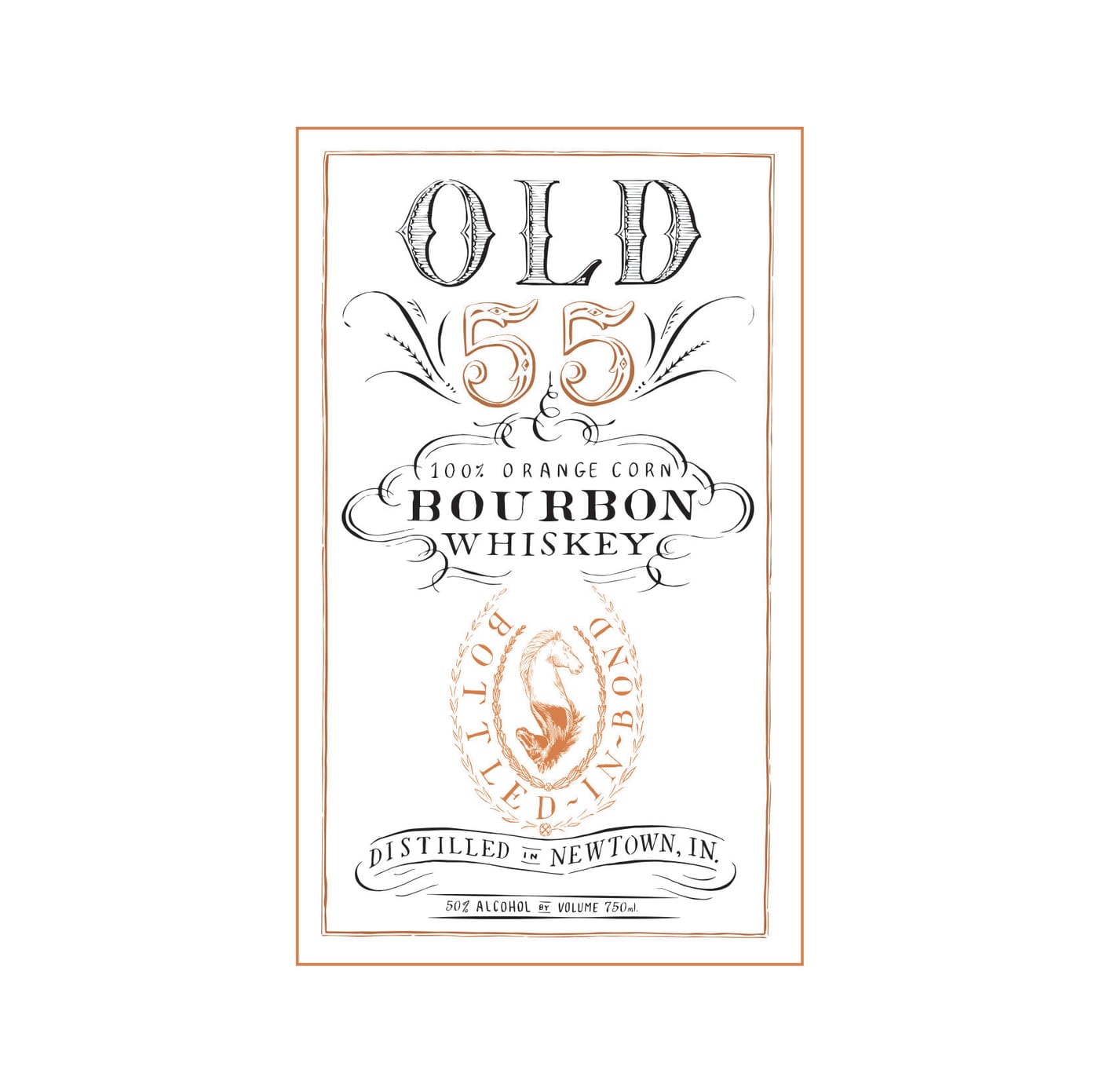 Old 55 label