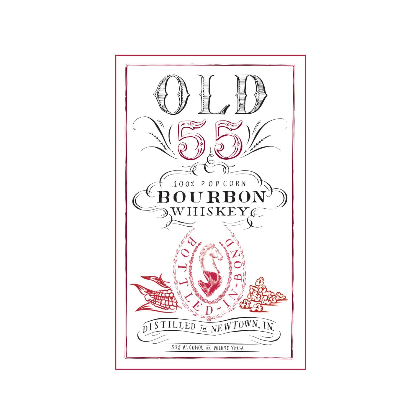 Old 55 label