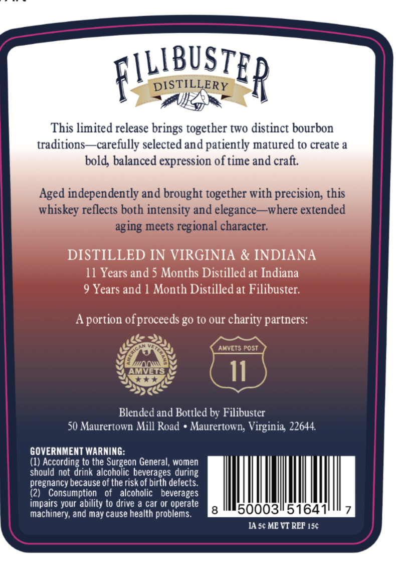 Filibuster label image 2