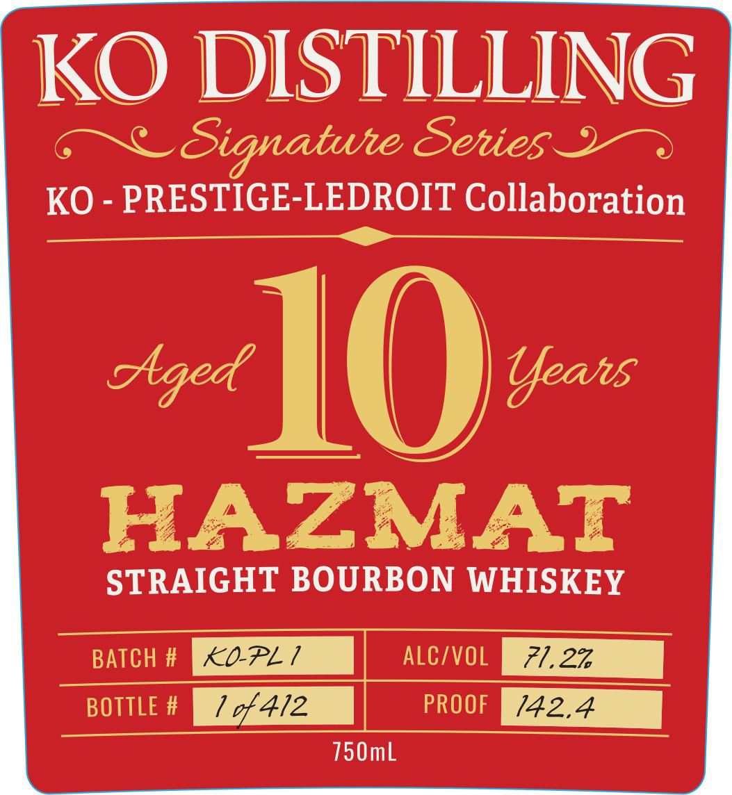 Ko Distilling label