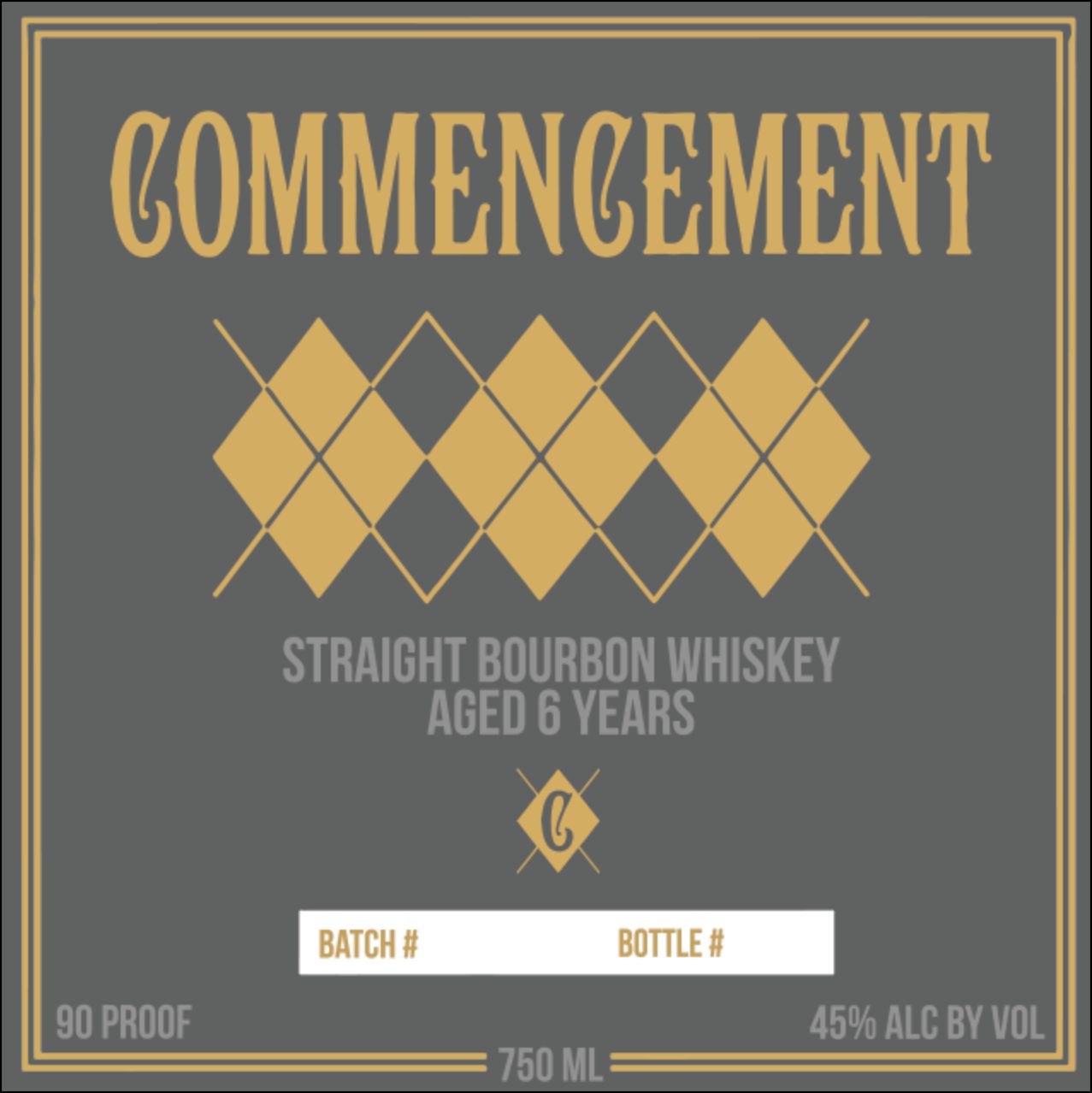 Commencement label