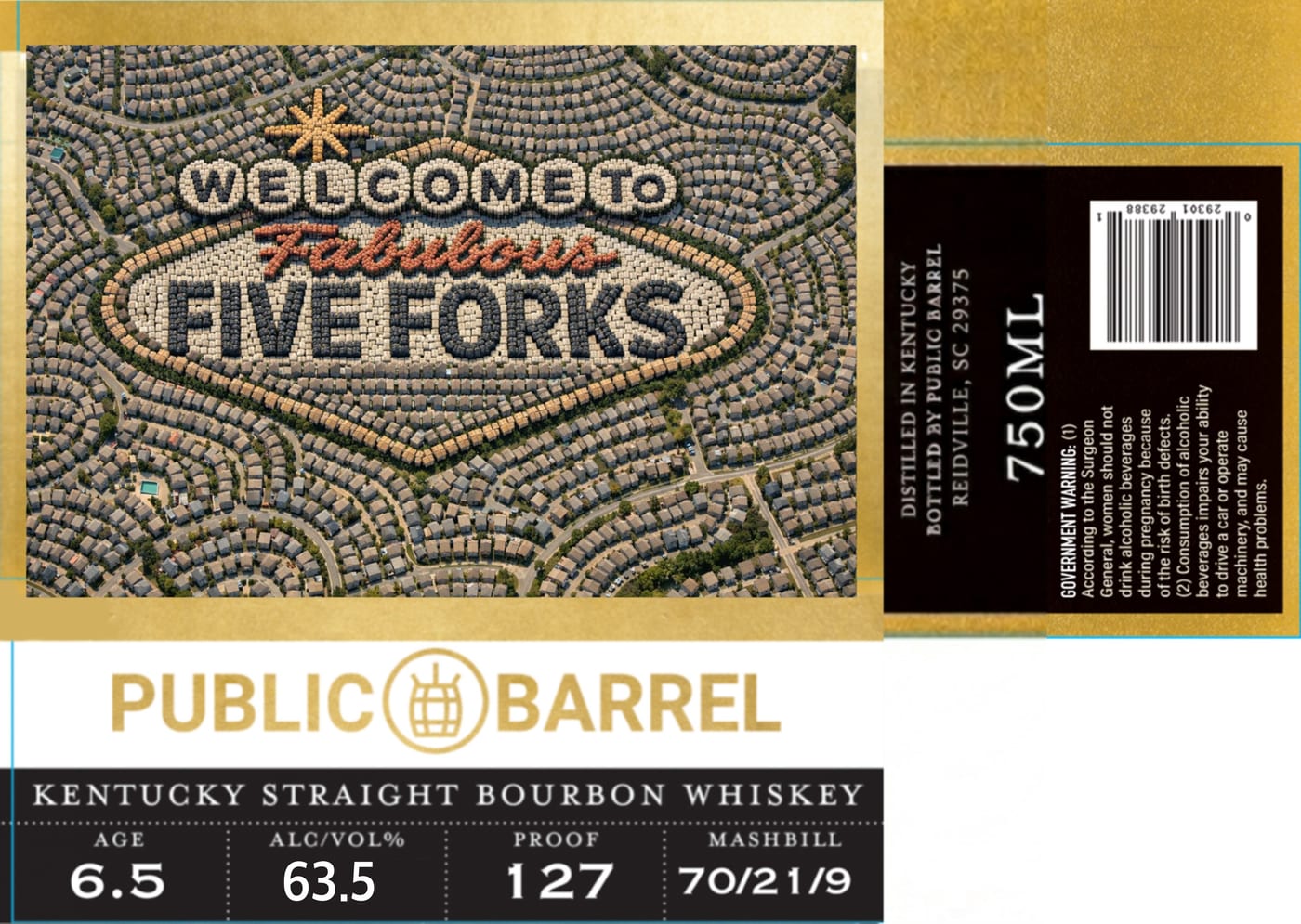 Public Barrel label