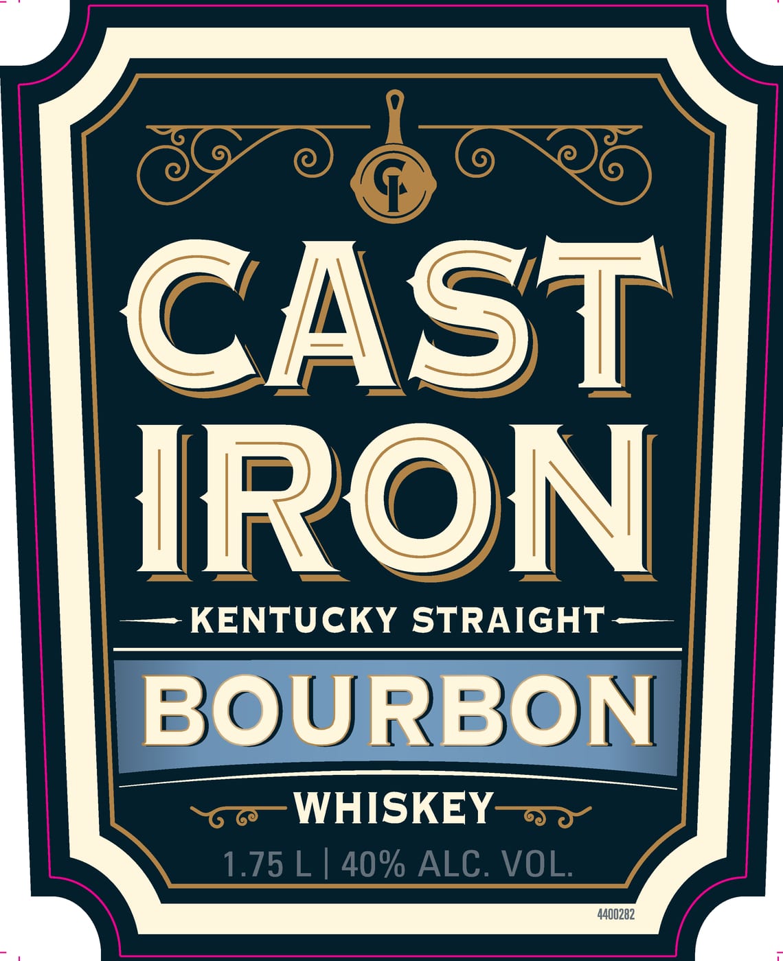 Cast Iron label