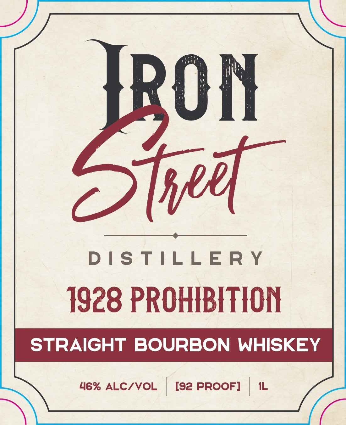 1928 Prohibition label