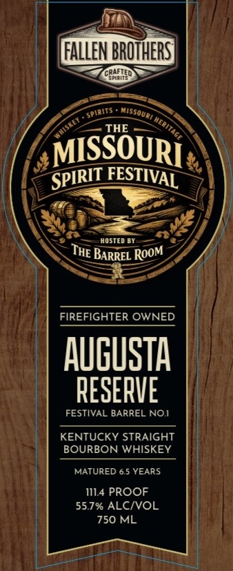 Fallen Brothers Crafted Spirits label