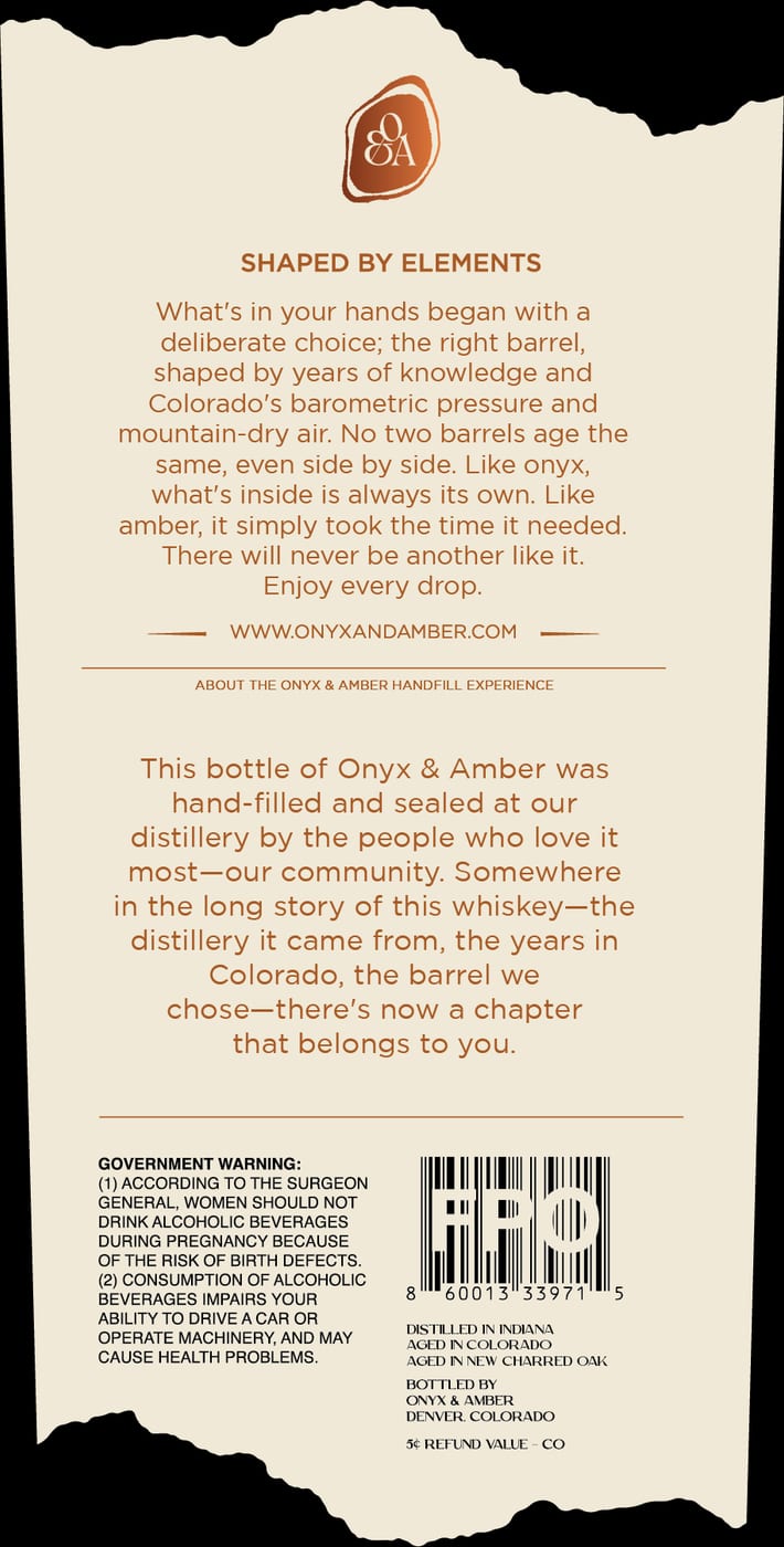 Onyx And Amber label image 2