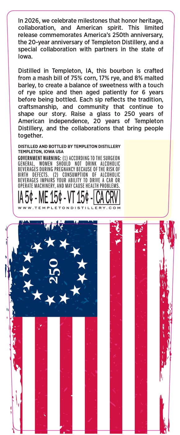 Templeton label image 2
