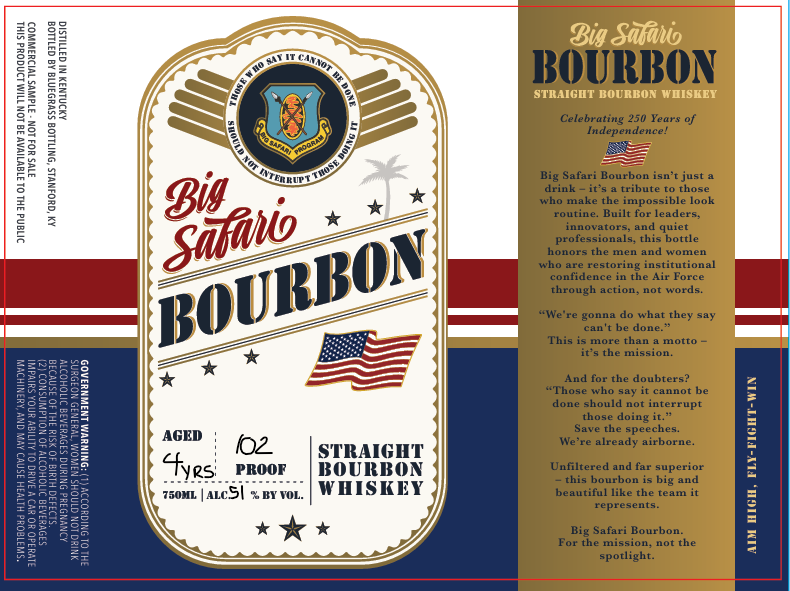 Big Safari label