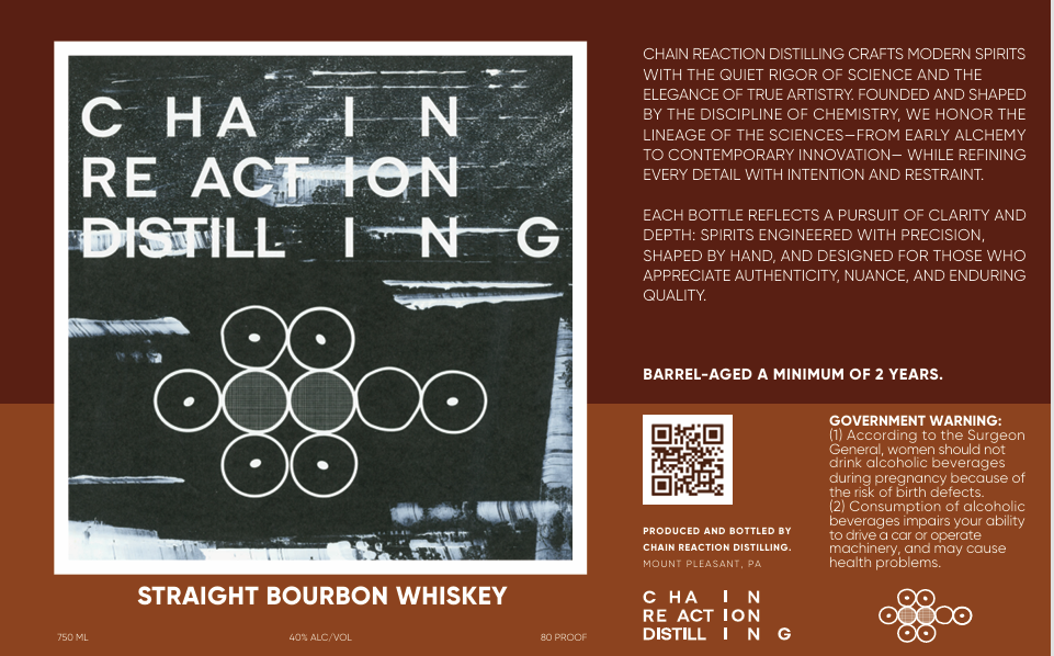 Chain Reaction Distilling label