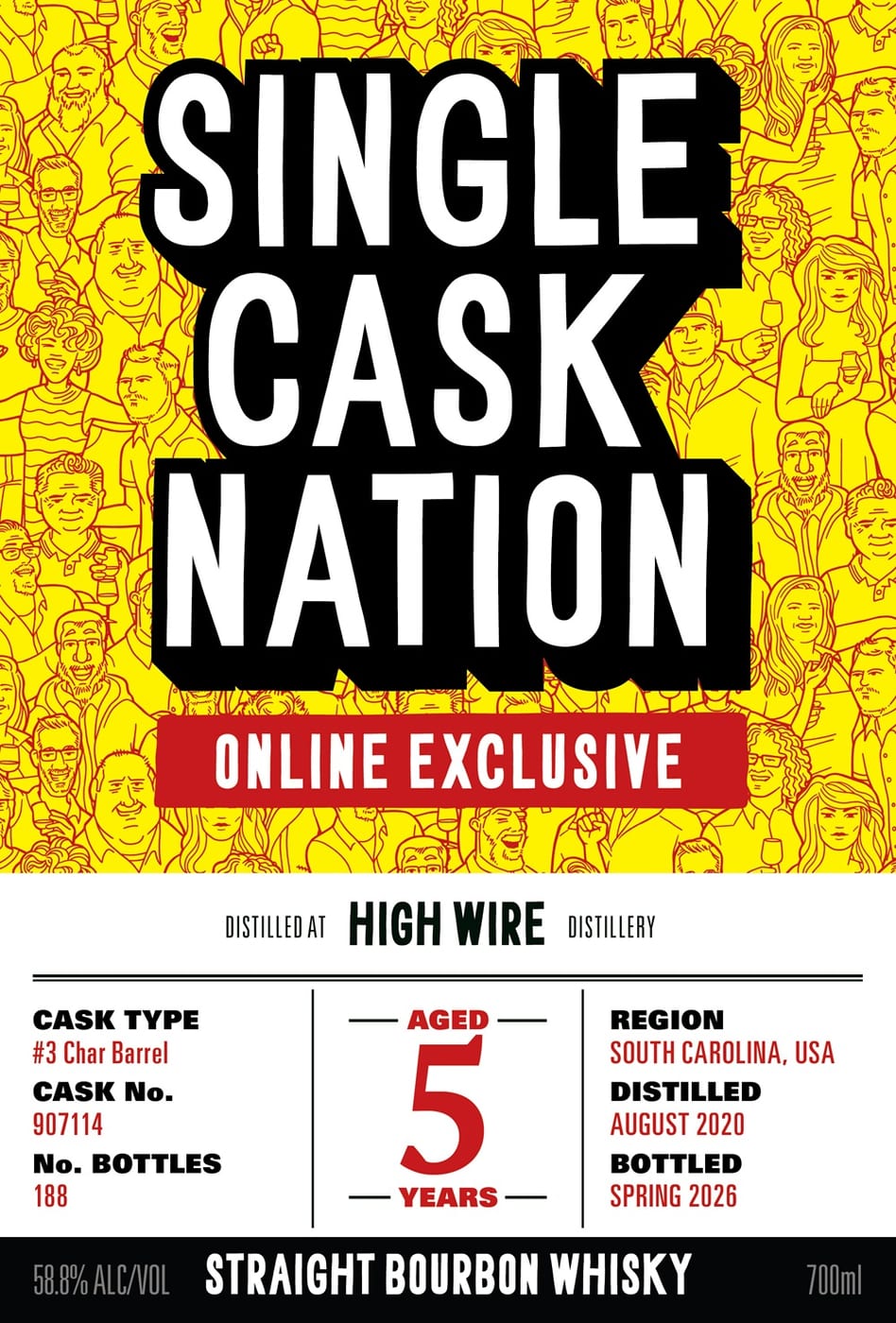 Single Cask Nation label